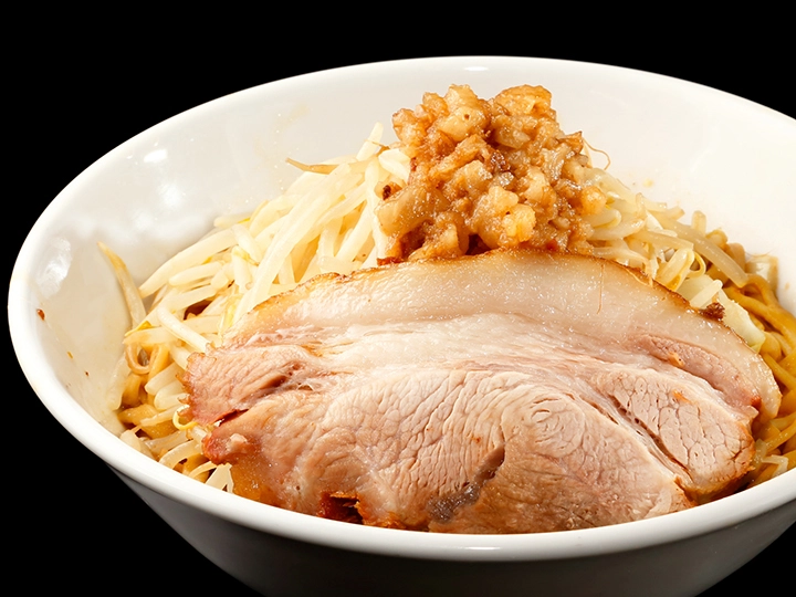 俺の生きる道 ラーメン汁なし（味付き脂付き）