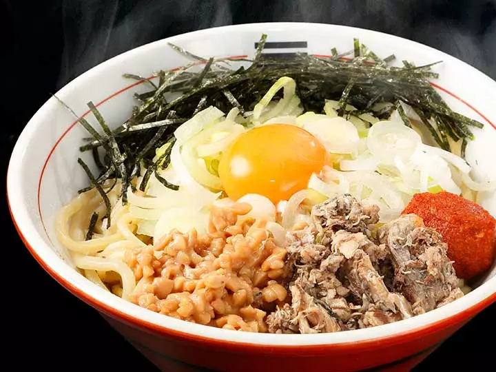 烈火 山形ひっぱり混ぜそば