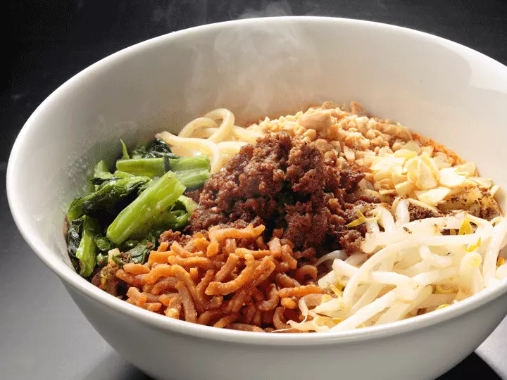 自家製麺　ほうきぼし 汁なし担々麺