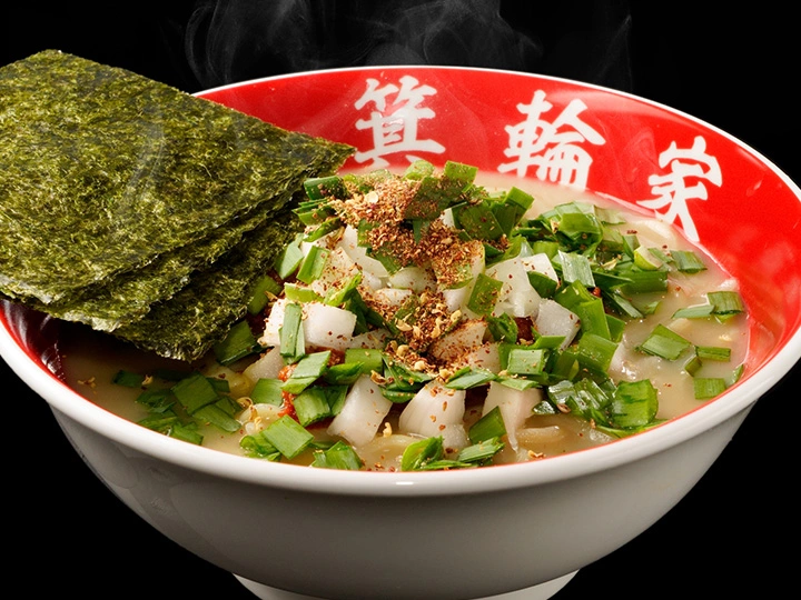 箕輪家×ビンギリ 辛痺豚骨醤油