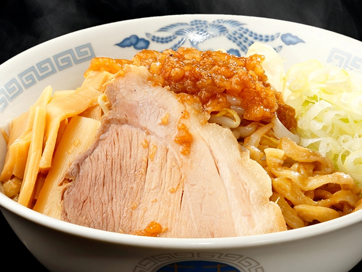 ラーメンの店どでん 油そば　特製ふりかけ付き