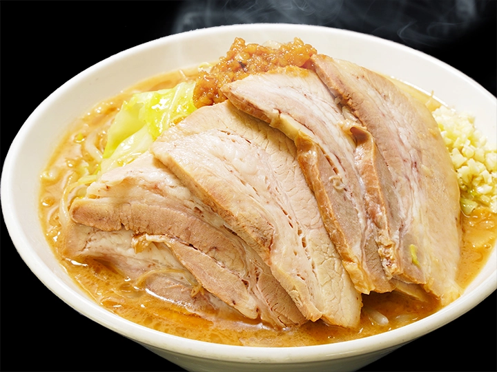 ラーメンフクロウ ラーメン（全マシマシ）