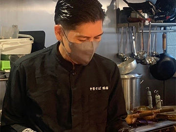 中華そば 鴨福 店主 三井田 浩一