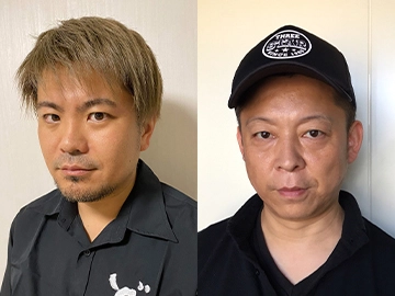 ど・みそ×寿製麺よしかわ×SHO 店主 宮本 堅太（左）吉川 和寿（右）