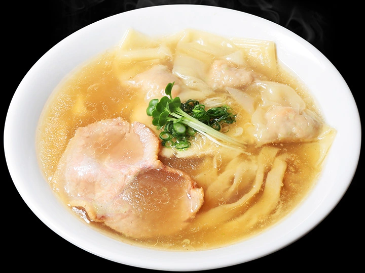 手打ち麺処 好き酒師 海老ワンタンメン（塩）
