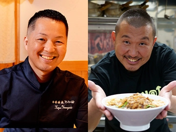 中華蕎麦とみ田×元祖スタミナ満点らーめんすず鬼 店主 
