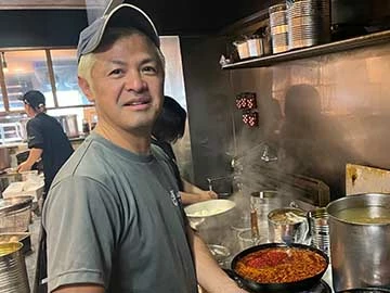 中華蕎麦 瑞山 店主 初谷 智久店主