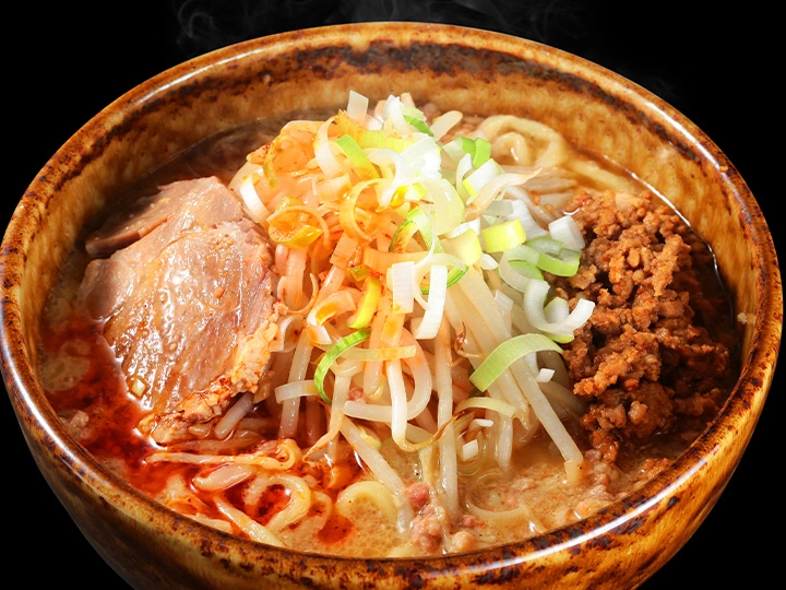 麺屋 幸生 白湯味噌らーめん(辣油、肉味噌付き)