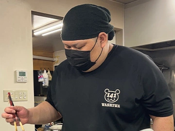 麺屋わしわ 店主 石井 貴紀