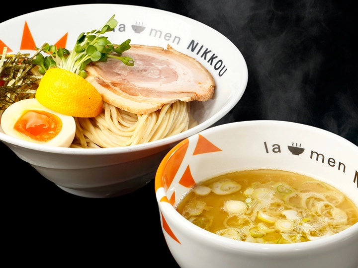 ラーメンにっこう 柚子白湯つけ麺