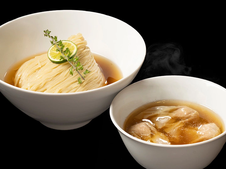 らぁ麺や 嶋 つけ麺（白醤油）
