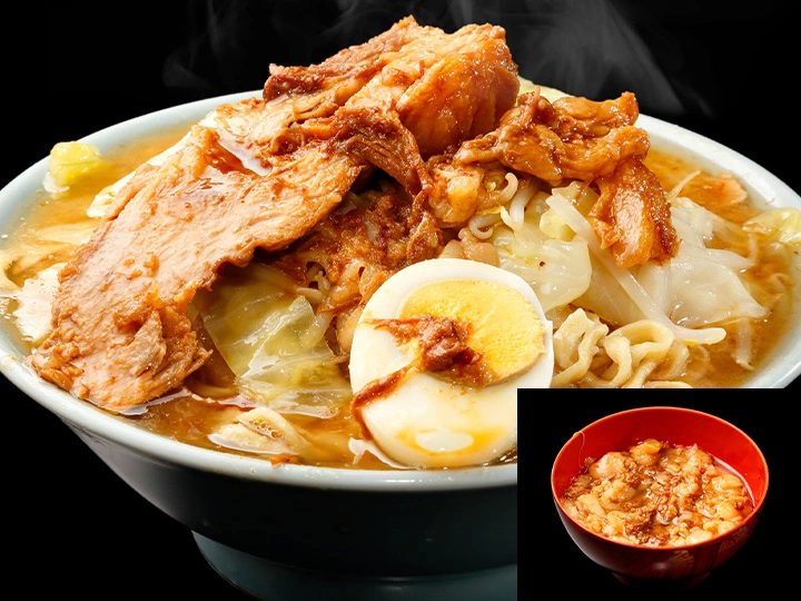 ラーメン富士丸 元祖ブタカスアブラ富士丸（カラメ付き）【富士丸倶楽部限定】