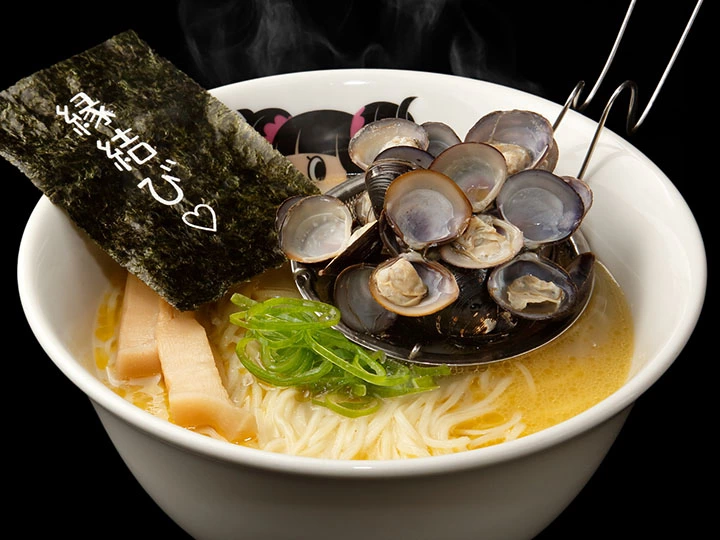 かみあり製麺 島根宍道湖しじみ塩そば　しじみマシマシ